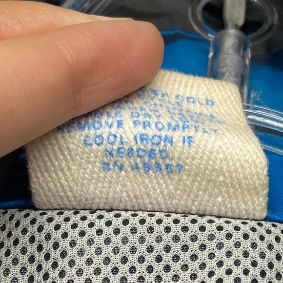 VTG Cheetah Windbreaker Jacket Men XL Blue BlackMesh Lined Hooded Long Sleeve - Picture 9 of 15